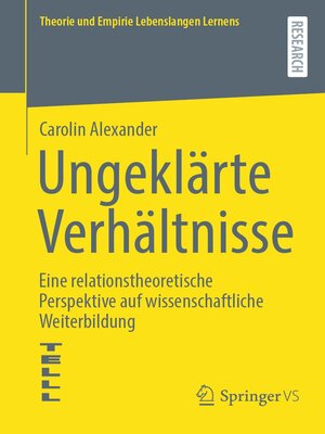 cover image of Ungeklärte Verhältnisse